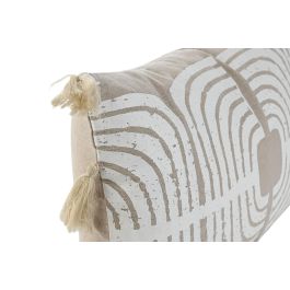 Cojin Urban DKD Home Decor Marron Blanco 8 x 30 x 50 cm (2 Unidades)