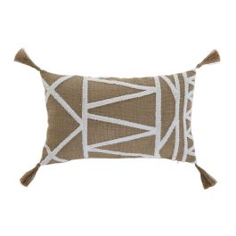 Cojin Boho DKD Home Decor Natural Blanco 8 x 30 x 50 cm (2 Unidades) Precio: 29.874900471900002. SKU: B14YG4K9CE