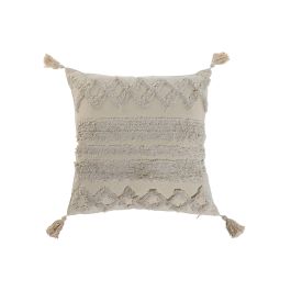 Cojin Boho DKD Home Decor Crudo 8 x 45 x 45 cm (2 Unidades) Precio: 39.8695000605. SKU: B1DDJ75XS4