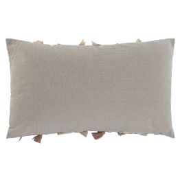 Cojin Boho DKD Home Decor Rosa Palo Blanco Roto 8 x 30 x 50 cm (2 Unidades)