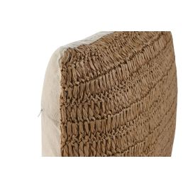 Cojin Tropical DKD Home Decor Natural 8 x 45 x 45 cm (2 Unidades)