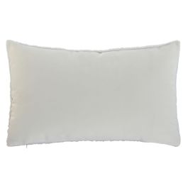 Cojin Urban DKD Home Decor Blanco Roto Topo 8 x 30 x 50 cm (2 Unidades)