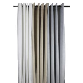 Cortina Urban DKD Home Decor Crudo 260 x 140 cm (2 Unidades)