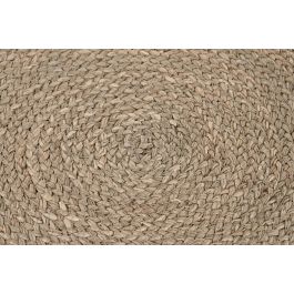 Alfombra Tropical DKD Home Decor Natural 122 x 1 x 122 cm (2 Unidades)