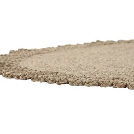 Alfombra Tropical DKD Home Decor Natural 122 x 1 x 122 cm (2 Unidades)