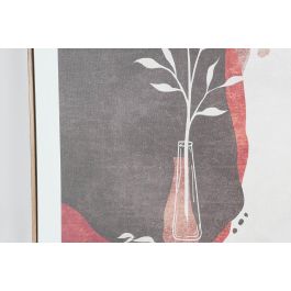 Cuadro Scandi DKD Home Decor Negro Granate 3 x 70 x 50 cm (3 Unidades)