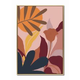 Cuadro Tropical DKD Home Decor Naranja Rosa 3.5 x 73 x 53 cm (3 Unidades) Precio: 50.6748. SKU: B1G49JV3LA