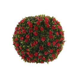 Bola Decoracion  DKD Home Decor Verde Rojo 30 x 30 x 30 cm (3 Unidades)