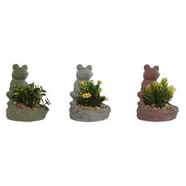 Planta DKD Home Decor Verde Gris 9 x 13 x 9 cm (3 Unidades) Precio: 20.3158999153. SKU: B18299Y8BH