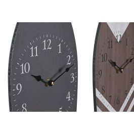 Reloj Pared Mediterraneo DKD Home Decor Multicolor 4.5 x 50 x 20 cm (3 Unidades)