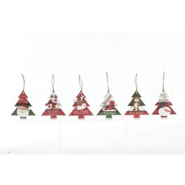 Decoracion Colgante Navidad Tradicional DKD Home Decor Rojo Verde 12 x 53 x 30 cm (48 Unidades) Precio: 109.50000028. SKU: B14ES88Y2A