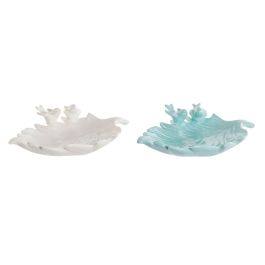 Bandeja Vaciabolsillos Shabby DKD Home Decor Blanco Azul Celeste 16 x 6 x 23 cm (4 Unidades) Precio: 35.694999576499995. SKU: B1FL4EW29N