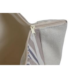 Bolso Mediterraneo DKD Home Decor Beige Lila 15 x 32 x 45 cm (4 Unidades)