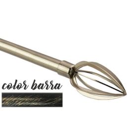 Barra Cortina Basicos DKD Home Decor Negro Dorado 6 x 6 x 120 cm (4 Unidades) Precio: 56.95000036. SKU: B1HHZAC92N