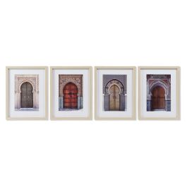 Cuadro Arabe DKD Home Decor Multicolor 2 x 45 x 35 cm (4 Unidades) Precio: 24.80984. SKU: B1C9YJD3QJ