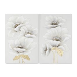 Cuadro Shabby DKD Home Decor Blanco Dorado 3 x 90 x 60 cm (4 Unidades) Precio: 143.3849995644. SKU: B1E5WDC6DP