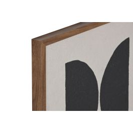 Cuadro Scandi DKD Home Decor Crema Beige 3 x 60 x 40 cm (4 Unidades)