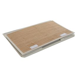 Cesta Basicos DKD Home Decor Natural Blanco 30 x 25 x 45 cm (4 Unidades)