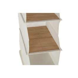 Organizador Basicos DKD Home Decor Natural Blanco 30 x 84 x 15 cm (4 Unidades)