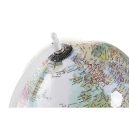 Globo Terraqueo Urban DKD Home Decor Blanco 20 x 28 x 23 cm (4 Unidades)