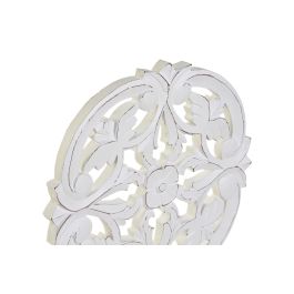 Decoracion Romantico DKD Home Decor Blanco 9 x 36 x 30 cm (4 Unidades)