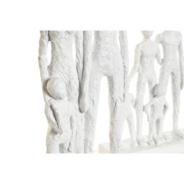 Figura Moderno DKD Home Decor Blanco 6 x 30 x 16 cm (4 Unidades)