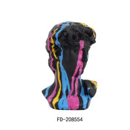 Figura Moderno DKD Home Decor Negro Multicolor 9 x 15 x 10 cm (4 Unidades) Precio: 38.69000047. SKU: B1GVENE7DW