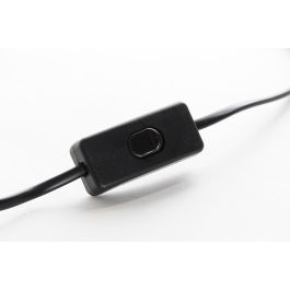 DKD Home Decor Lámpara Sobremesa Shabby Rosas Gres y Lino Blanco Beige 42 cm Alto, Bombilla E27 40W, Pack 4 Unidades