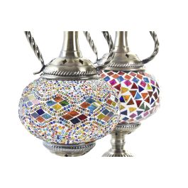 Lampara Sobremesa Arabe DKD Home Decor Multicolor 15 x 38 x 15 cm (4 Unidades)