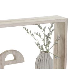 Decoracion Cottage DKD Home Decor Natural 4.5 x 15 x 40 cm (4 Unidades)