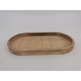 Bandeja Decoracion Balines DKD Home Decor Natural 15 x 2.5 x 30 cm (4 Unidades) Precio: 29.94999986. SKU: B1CTYRYTVZ