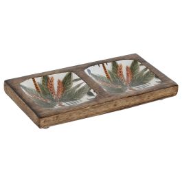 Vaciabolsillos Tropical DKD Home Decor Verde Naranja 10 x 2.5 x 20 cm (4 Unidades) Precio: 27.89000027. SKU: B1APXGFT6S