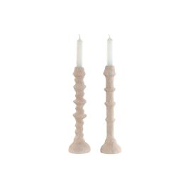 Candelabro Scandi DKD Home Decor Blanco 8 x 30.5 x 8 cm (4 Unidades)