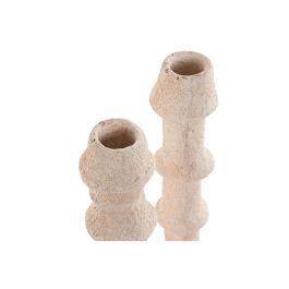 Candelabro Scandi DKD Home Decor Blanco 8 x 30.5 x 8 cm (4 Unidades)