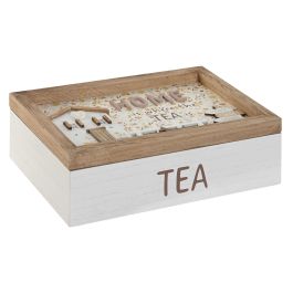 Caja Infusiones Shabby DKD Home Decor Multicolor 16 x 7.5 x 24 cm (4 Unidades) Precio: 54.1959001089. SKU: B146YR5PTR