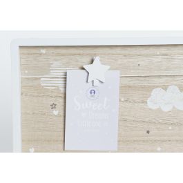 Memo Fotos Baby DKD Home Decor Natural Blanco 2 x 25 x 40 cm (4 Unidades)