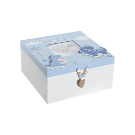 Caja Kids DKD Home Decor Azul Blanco 20 x 10 x 20 cm (4 Unidades) Precio: 46.49999992. SKU: B1GBYXSHW4