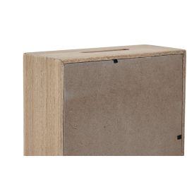 Hucha Baby DKD Home Decor Beige Natural 7 x 20 x 16 cm (4 Unidades)