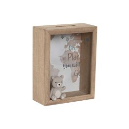 Hucha Baby DKD Home Decor Beige Natural 7 x 20 x 16 cm (4 Unidades) Precio: 32.49999984. SKU: B14GHHZZRA