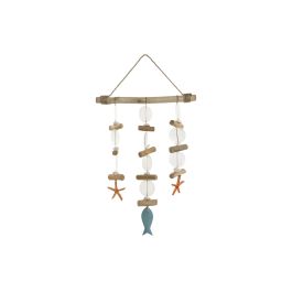 Decoracion Colgante Mediterraneo DKD Home Decor Multicolor Natural 3 x 52 x 30 cm (4 Unidades) Precio: 43.49999973. SKU: B18JKJFJY5