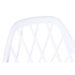 Silla Urban DKD Home Decor Blanco 48.5 x 83.5 x 55 cm (4 Unidades)