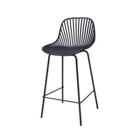 Taburete Scandi DKD Home Decor Negro 46 x 93 x 44 cm (4 Unidades) Precio: 199.49999993. SKU: B1867JJQ66