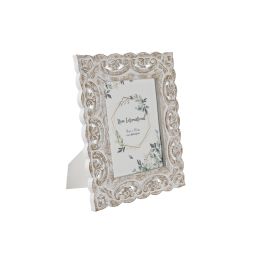 Marco Foto 15X20 Shabby DKD Home Decor Blanco 1.5 x 30 x 25 cm (4 Unidades) Precio: 60.366900060499994. SKU: B13ZCXRFW9