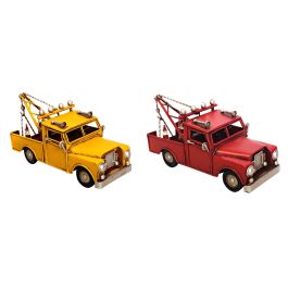 Vehiculo Decoracion Vintage DKD Home Decor Rojo Amarillo 7.5 x 10 x 16 cm (4 Unidades) Precio: 39.95000009. SKU: B1KKQDFJTP