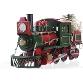Vehiculo Decoracion Navidad Tradicional DKD Home Decor Verde Rojo 9 x 17 x 22 cm (4 Unidades)