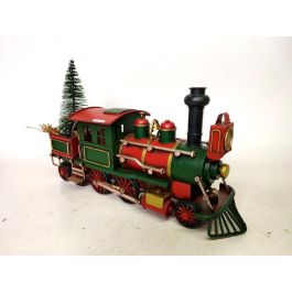 Vehiculo Decoracion Navidad Tradicional DKD Home Decor Verde Rojo 9 x 17 x 22 cm (4 Unidades) Precio: 77.50000027. SKU: B19F3X7VSS