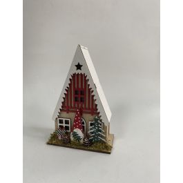 Casa Navidad Tradicional DKD Home Decor Rojo Natural 7 x 20 x 13 cm (4 Unidades) Precio: 29.94999986. SKU: B1G3NY7447