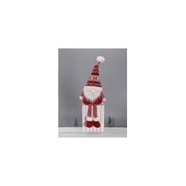 Figura  DKD Home Decor Rojo Blanco 12 x 63 x 17 cm (4 Unidades) Precio: 51.89000058. SKU: B1BPVQX7LL