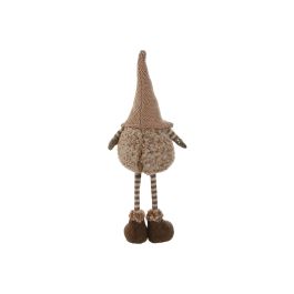 Figura Navidad Alpina DKD Home Decor Marron Beige 14 x 55 x 20 cm (4 Unidades)