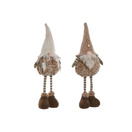 Figura Navidad Alpina DKD Home Decor Marron Beige 14 x 55 x 20 cm (4 Unidades) Precio: 50.49999977. SKU: B1ALJFS28C